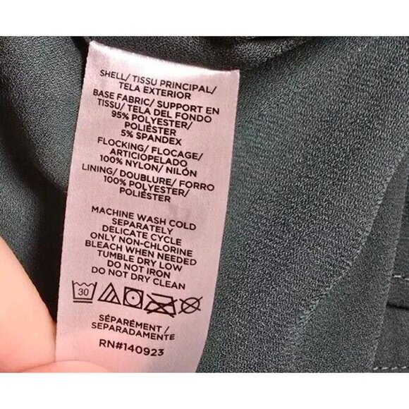 Loft Ann Taylor Womens Sequins All Over Blouse Size Small Green Long Sleeve - Picture 7 of 7